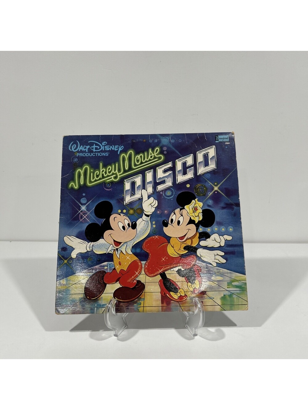 Mickey Mouse Disco LP 1979 Disneyland Records VG Vinyl Disney
